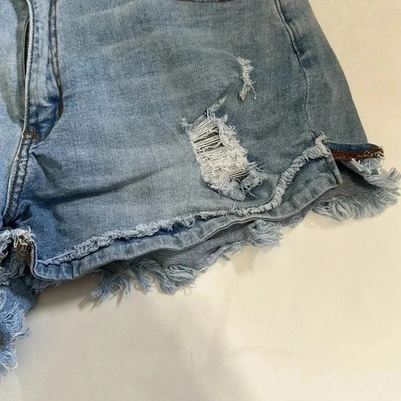 Kancan distressed denim shorts W11/29 - Picture 3 of 6